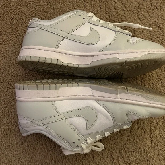 Nike Dunks Low Grey and White - Picture 3 of 5